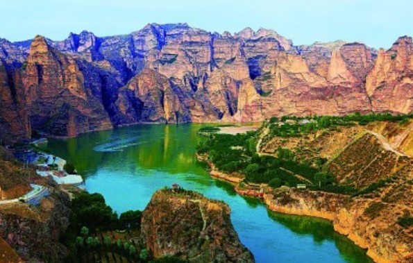 Linxia World Geopark: The big river wraps around Danya, and thousands of peaks stand in Hezhou