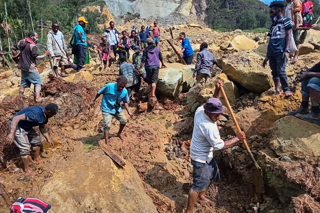 Severe Landslide Devastates Remote Village in Papua New Guinea