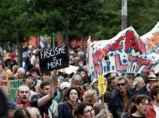 Thousands of people marched in protest in various cities across France