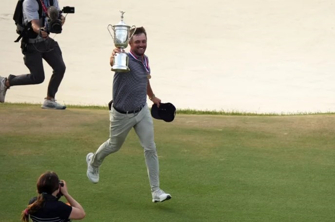 Bryson DeChambeau Spotted Celebrating With Eric Trump After U.S. Open Victory